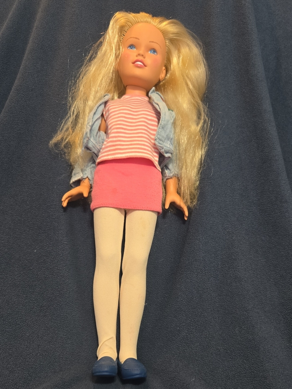 Vintage 1993 Scholastic Baby-Sitters Club Dawn Schafer 18" Doll Original Outfit